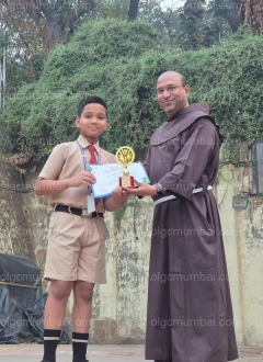 Tanay Pol 2nd prize in E Library Story writing competition
