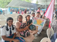 Mass for students at Mount Mary - Bandra