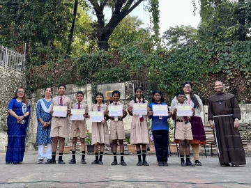 Certificate Distribution of SCA English Story Telling Competition of Std 5,6 & 7 — photo 8
