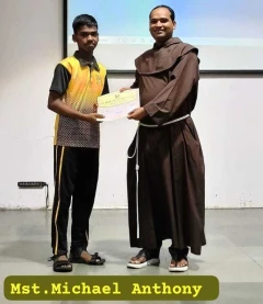 Winners of S.C.A Programme : G.K Quiz Stds. 8 to 10.