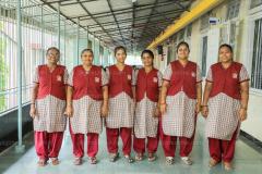 Menial staff