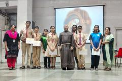 Winners of the SCA English singing competition of std 8 to 10. 4th July 2024